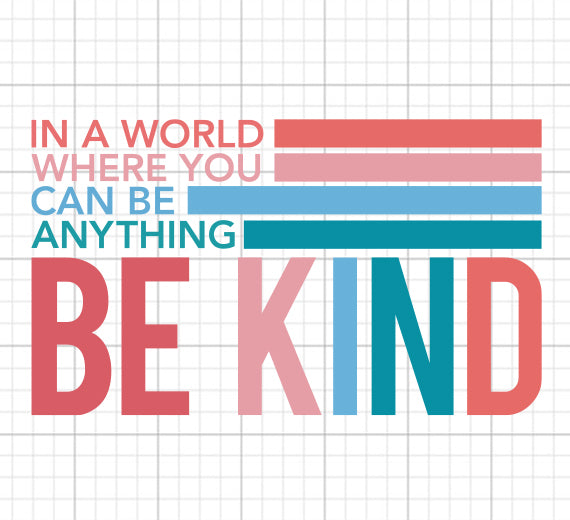 In A World SVG Saying