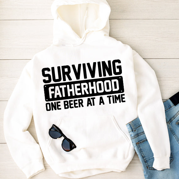 Surviving Fatherhood SVG Saying