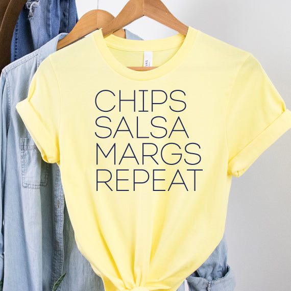 Chips Salsa SVG Saying