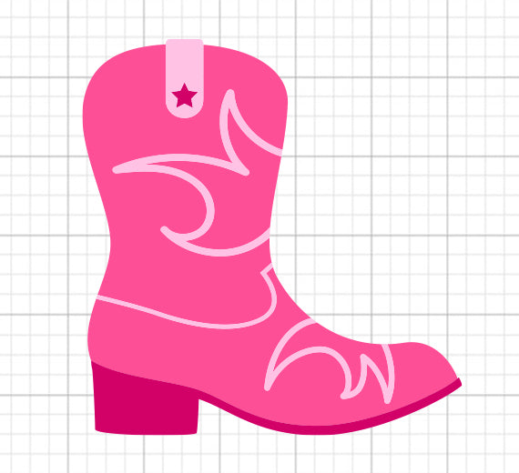 Cowboy Boot SVG