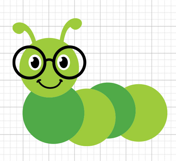 Bookworm SVG