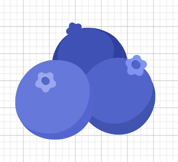 Blueberries SVG