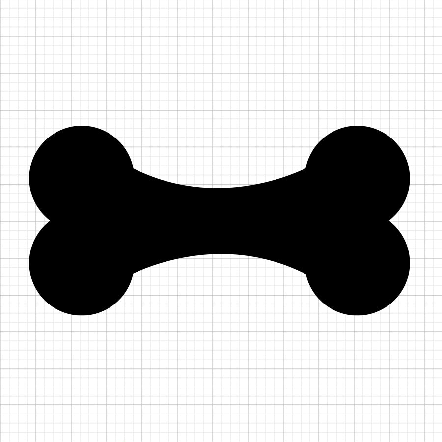 Dog Bone SVG