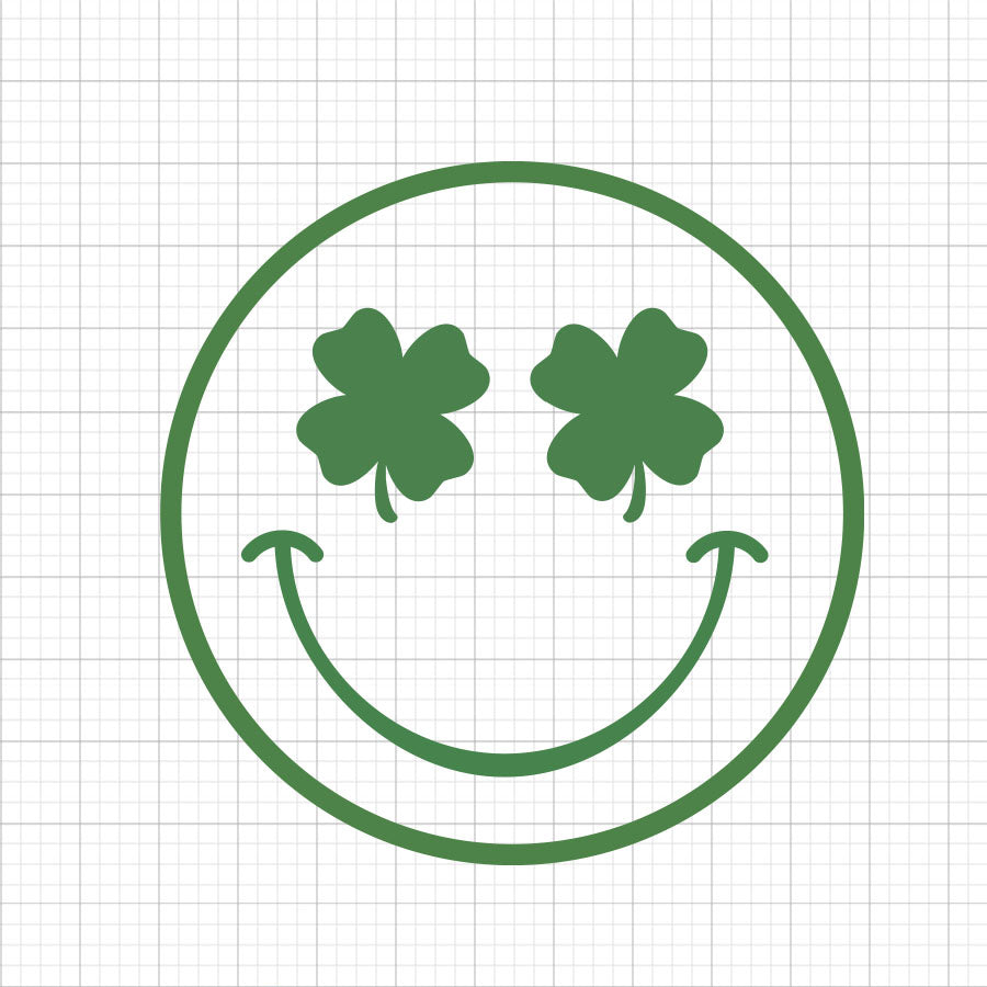 Clover Face SVG