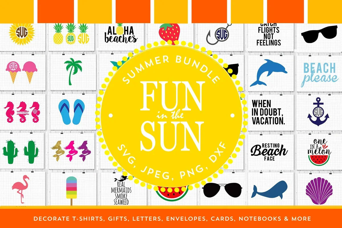 Fun In The Sun SVG Bundle