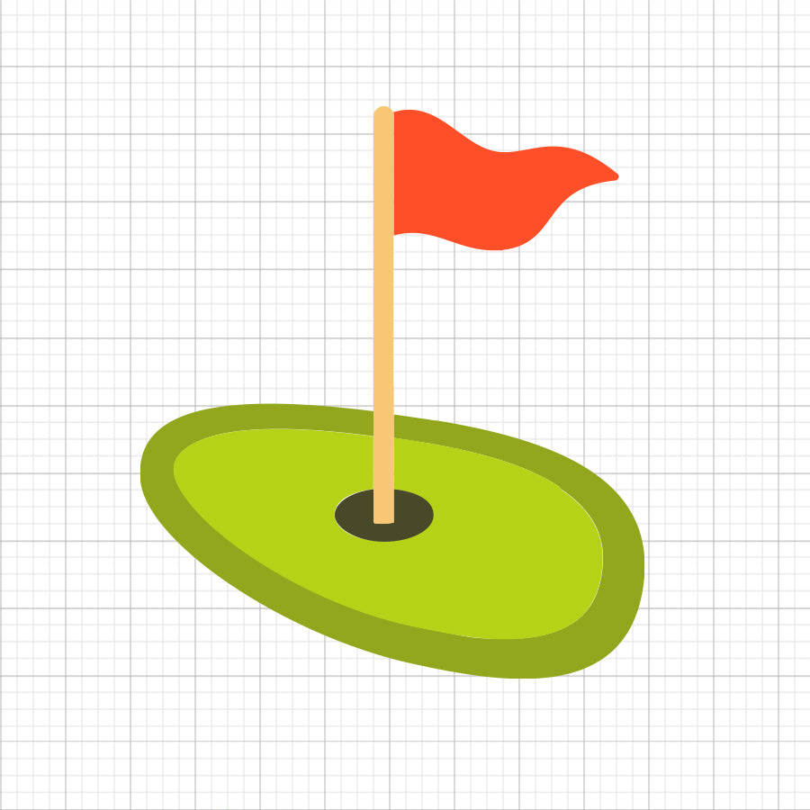 Golf Hole SVG