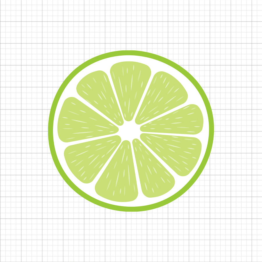 Lime Slice SVG