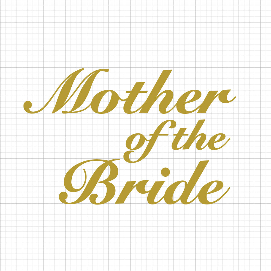 Mother Of The Bride SVG