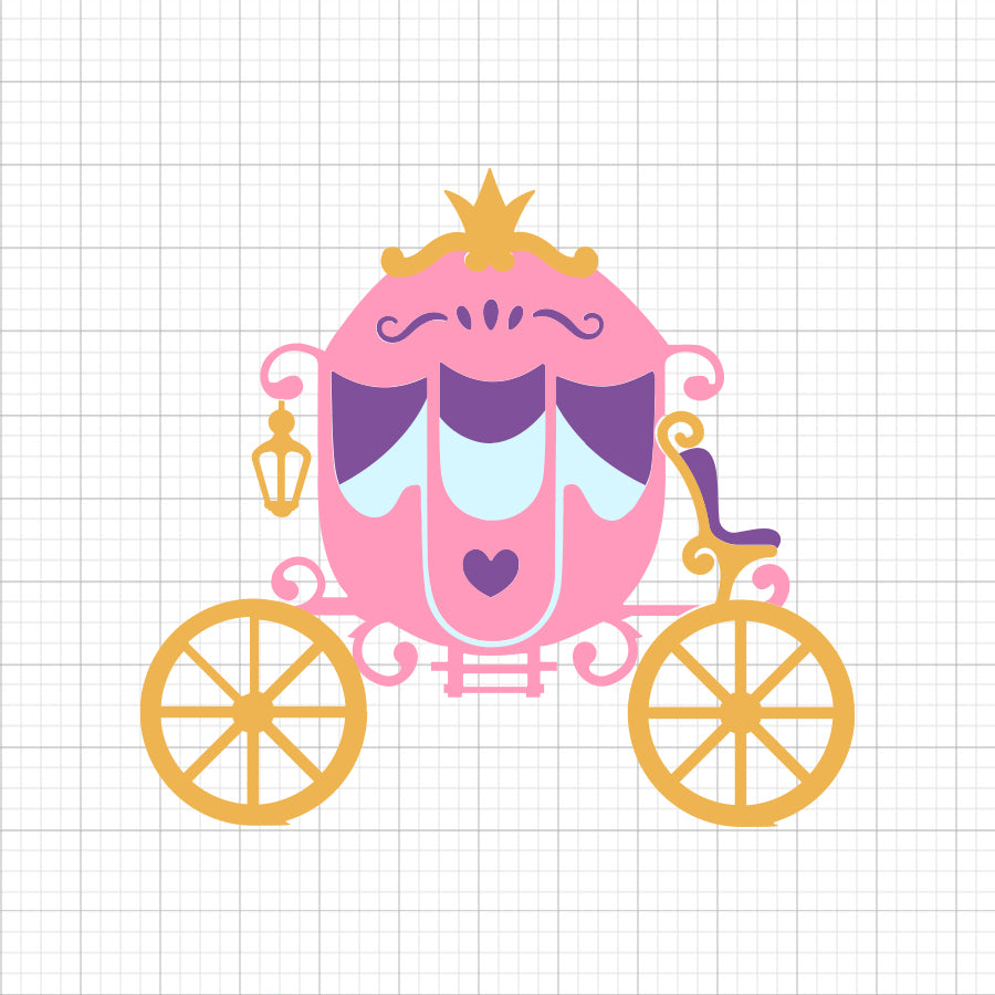 Princess Carriage SVG