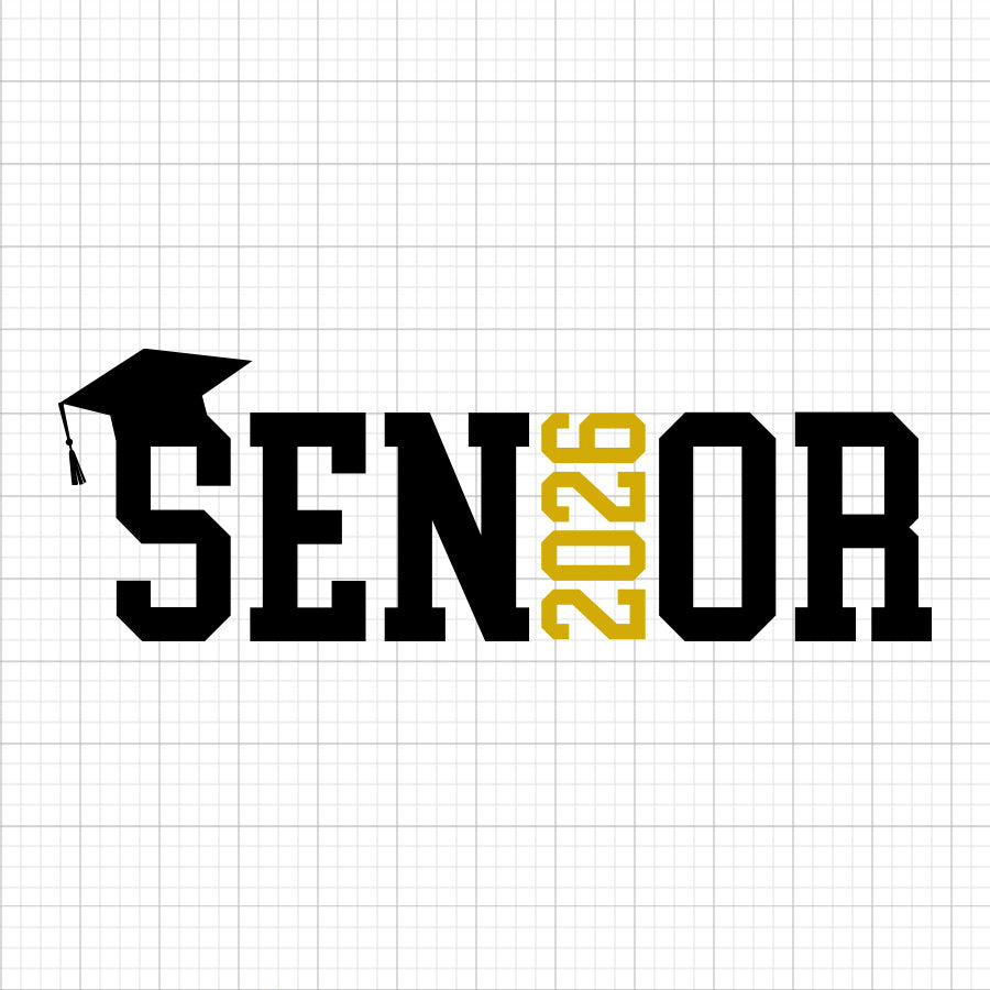 Senior 2026 SVG