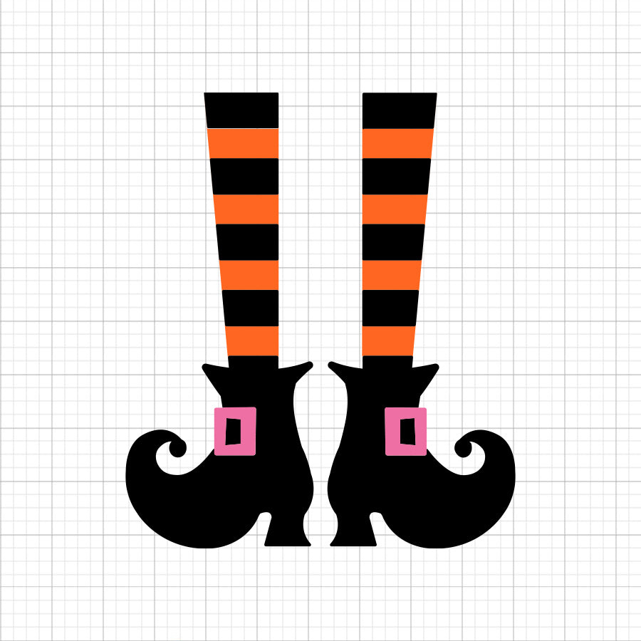 Witch Shoes SVG