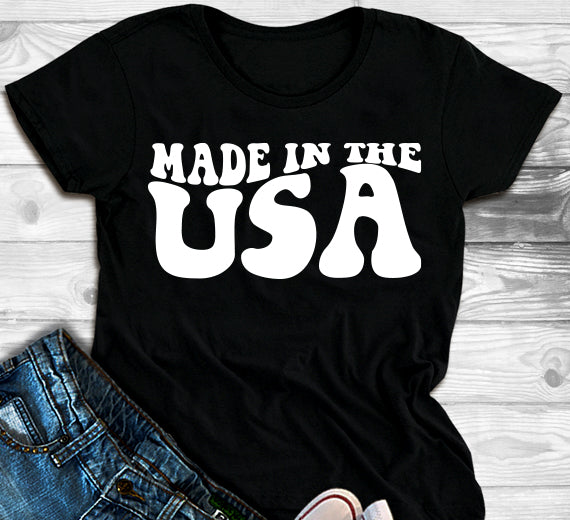 Made In The USA SVG Saying