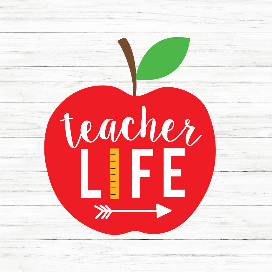 Teacher Life SVG Saying