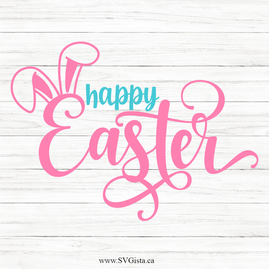 Happy Easter SVG Saying