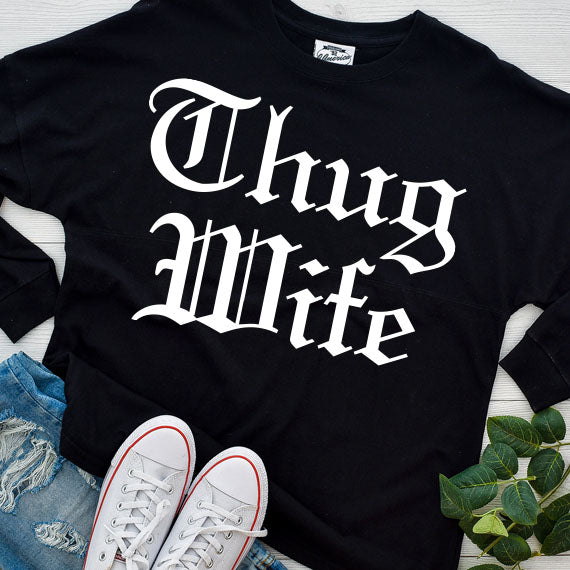 Thug Wife SVG Saying