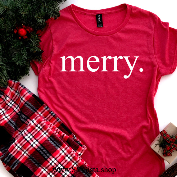 Merry SVG Saying
