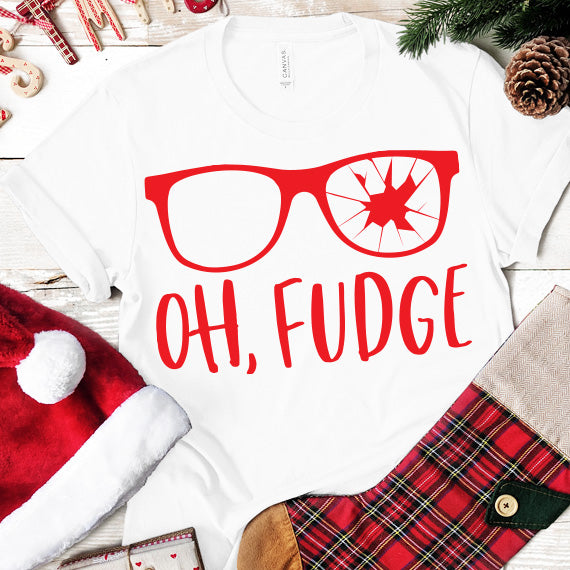 Oh Fudge SVG Saying
