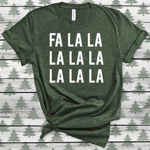 Fa La La SVG Saying