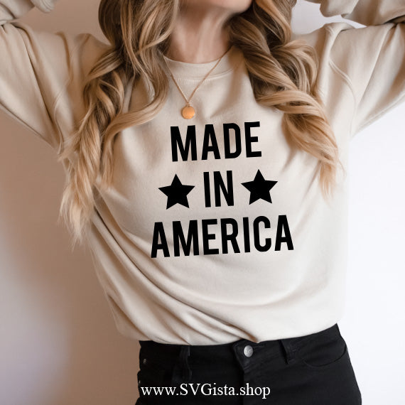 Made In America SVG Saying