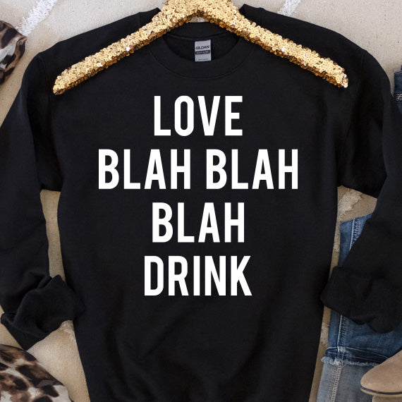 Love Blah SVG Saying