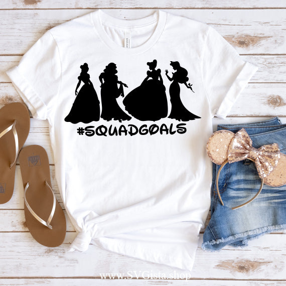 Squad Goals SVG Saying