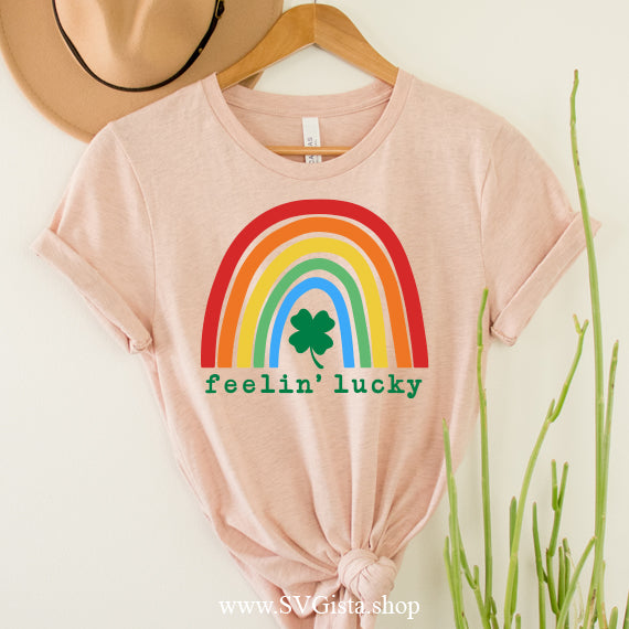 Feelin Lucky SVG Saying