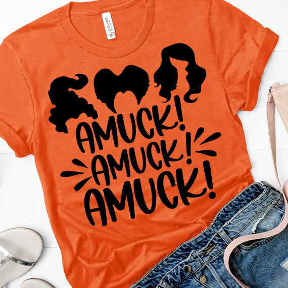 Amuck Amuck SVG Saying