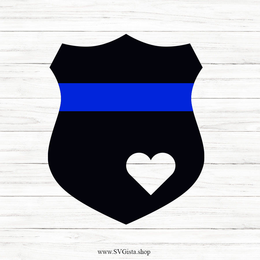 Police Flag SVG