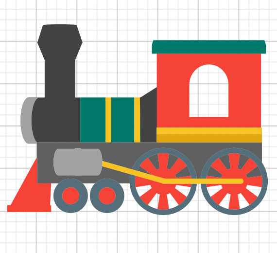 Railway Locomotive SVG