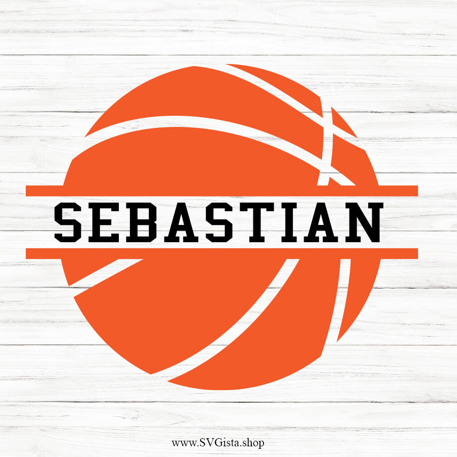 Basketball SVG Monogram