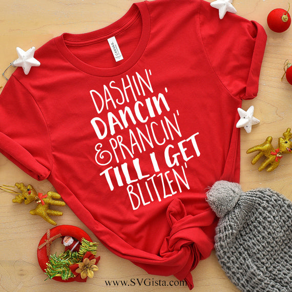Dashin Dancin SVG Saying