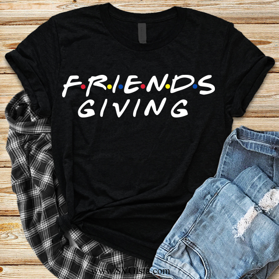 Friends Giving SVG Saying