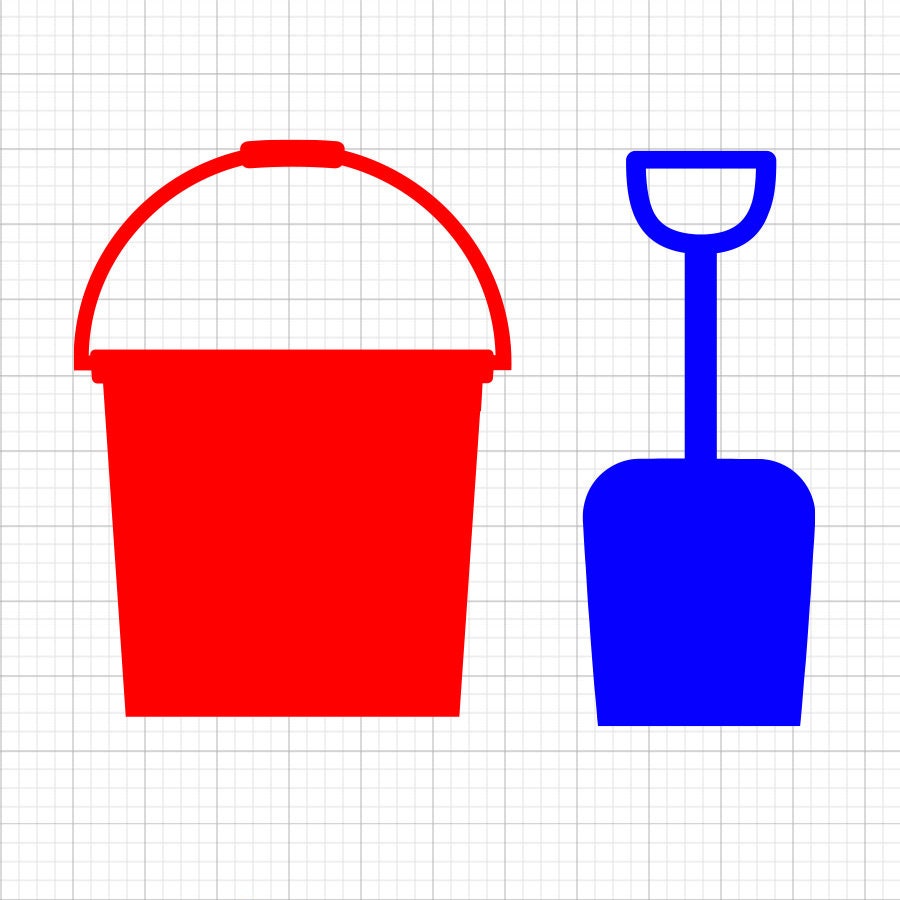 Beach Pail SVG