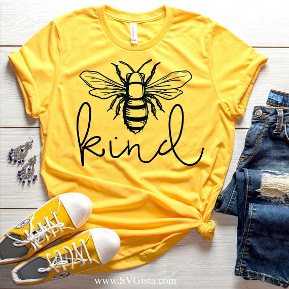 Bee Kind SVG Saying
