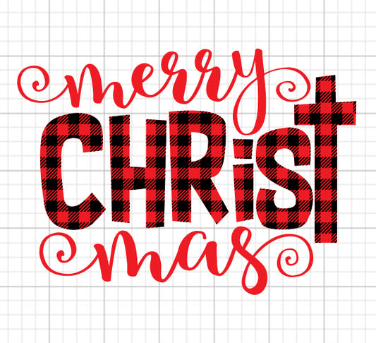 Merry Christmas SVG Saying