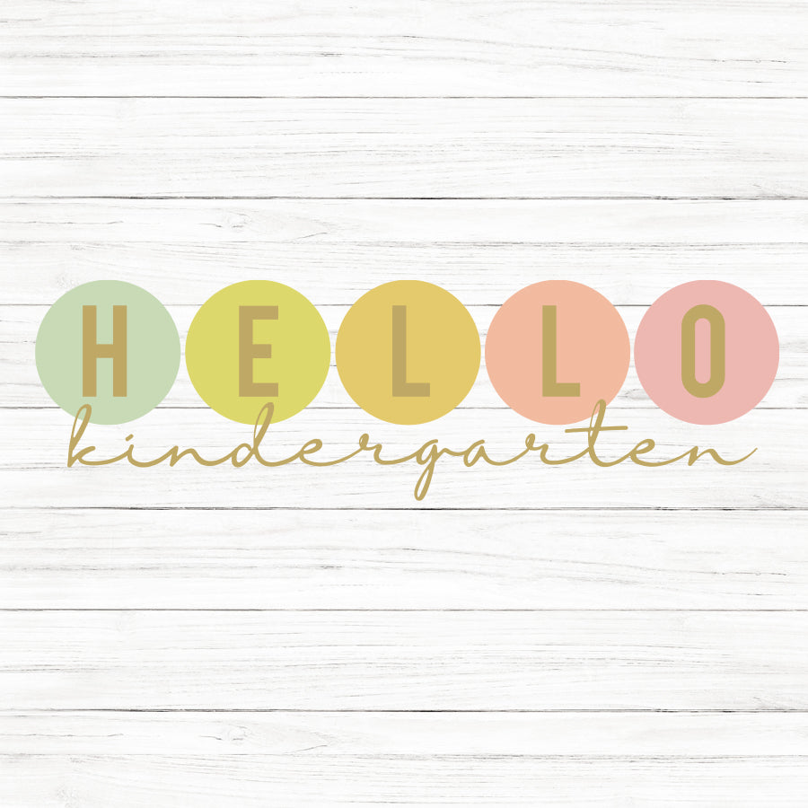 Hello Grades SVG Saying