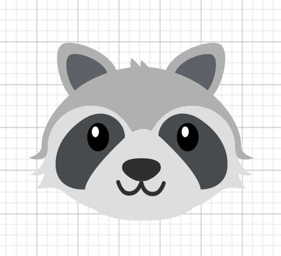 Raccoon SVG