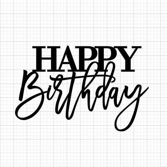 Happy Birthday SVG