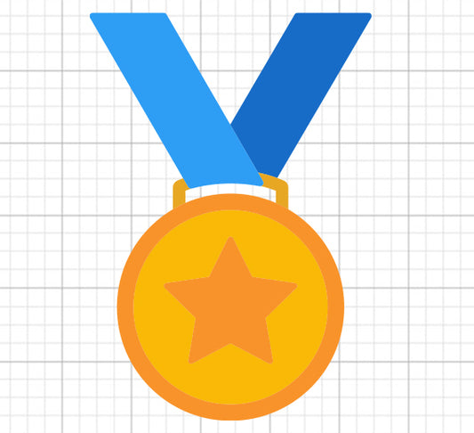 Gold Medal SVG