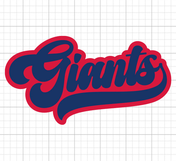 Giants SVG Saying
