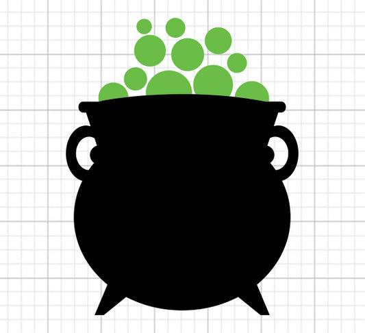 Witch Cauldron SVG