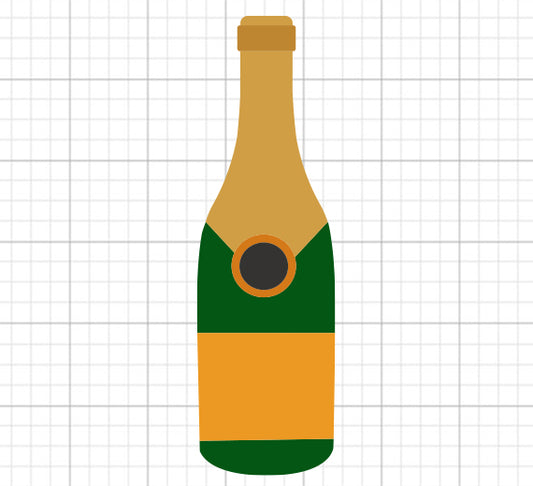 Champagne SVG Clipart