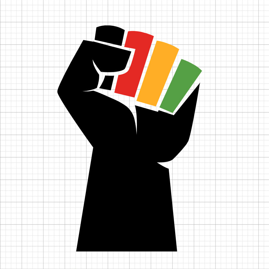 Black Lives Matter Fist SVG