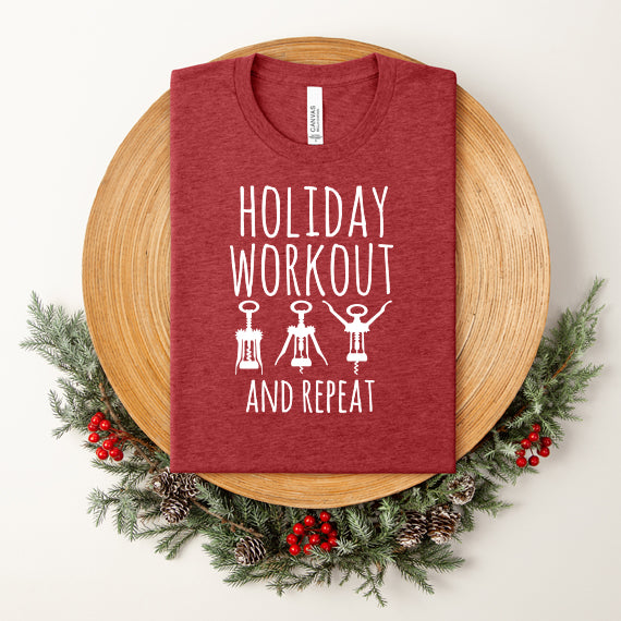Holiday Workout SVG Saying