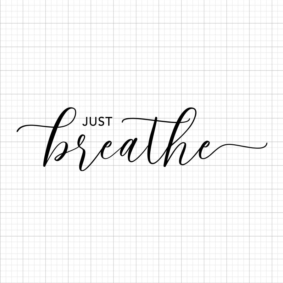 Just Breathe SVG
