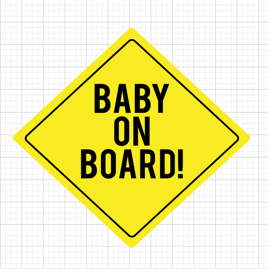 Baby On Board SVG