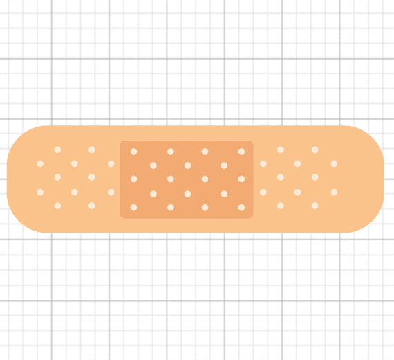 Bandaid SVG