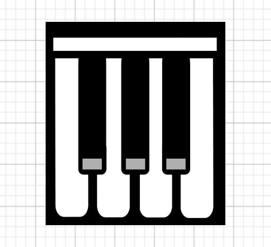 Musical Keyboard SVG