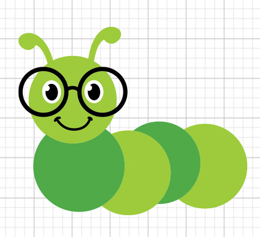 Bookworm SVG