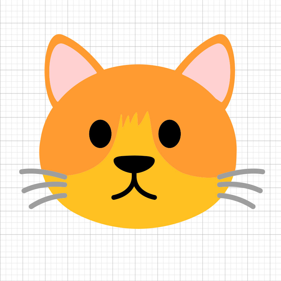 Cat Face SVG